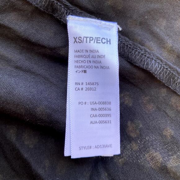 Amuse Society Avenida Del Sol Dress Floral Tie Tassel Strap Women's Extra Small - Picture 11 of 13